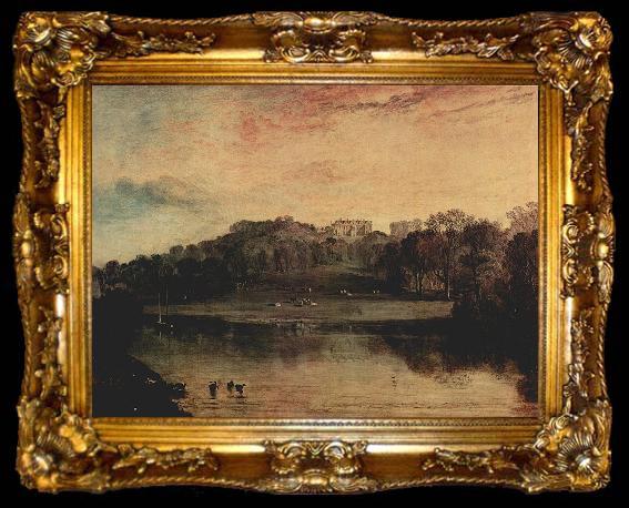 framed  Joseph Mallord William Turner Sommer-Hill bei Turnbridge, ta009-2